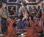Sandro Botticelli Son with the people of Our Lady of Latter-day Saints Germany oil painting artist